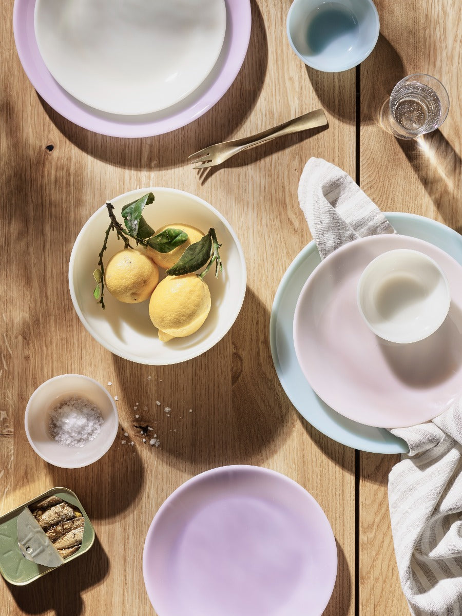 Lucie Kaas Milk frokoststallerken, lavender - Ø20,5 cm. - Bahne